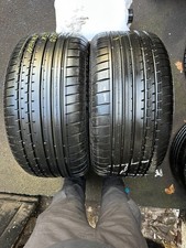 2X 275-40-18 Continental SportContact2 J XL, 7MM Tread, DOT: 2006