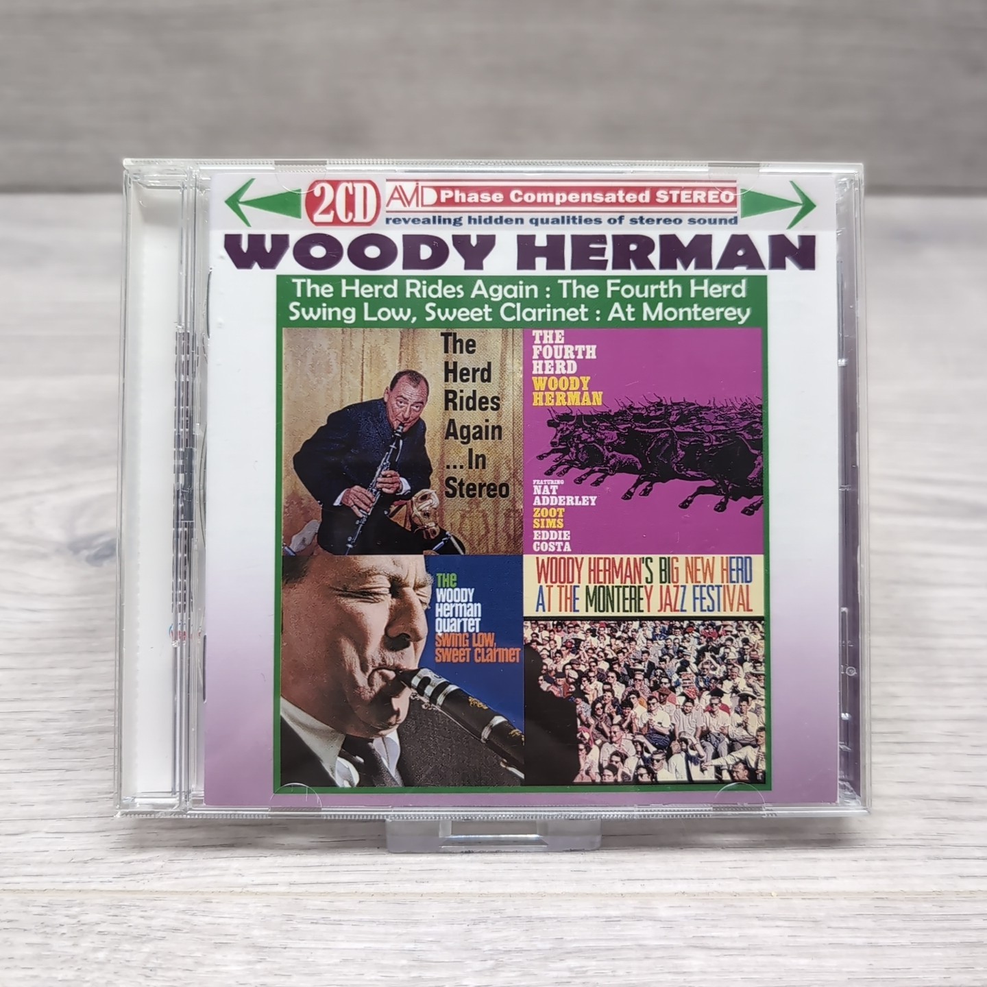 Woody Herman Four Classic Albums The Herd Rides Again, The Fourth Herd, Swing Lo