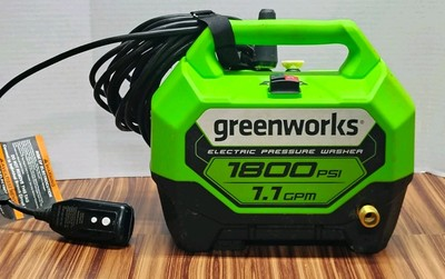 #ad #ad Greenworks 1800 PSI 1.1 GPM Cold Water Electric Pressure Washer Portable $69.00