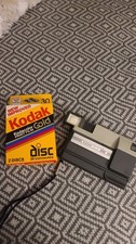 Vintage Kodak Tele Disc Camera Graywith Kodacolor Gold Disc Film Pack