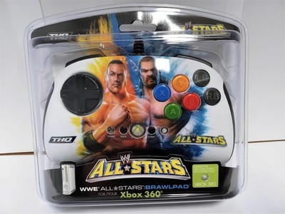 Xbox 360 WWE All Stars Brawl Pad - The Rock and Triple H, New
