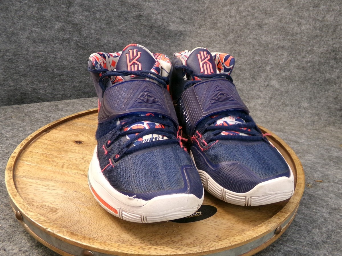 kyrie 6 navy crimson