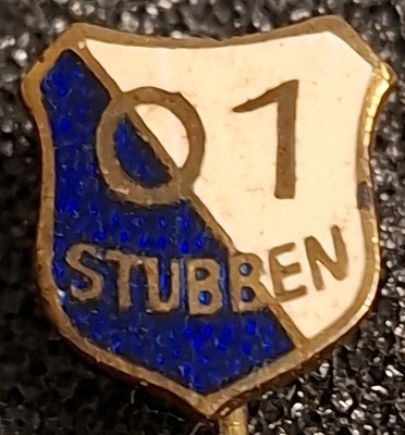 SG Blau Weiß Stubben Fußball Anstecknadel Cuxhaven Niedersachsen 