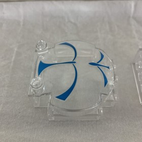 Lego 2x 30366px1 Trans-Clear Windscreen 3 x 6 x 5 Bubble 7161 Gungan Sub