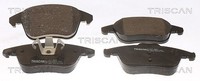 Triscan Bremsbelagsatz, Scheibenbremse Vorderachse U.A. FüR CitroËN, Ds, Peugeot