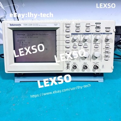   TDS220 100MHz 1GS/s Two Channel Digital  &lhy #mj