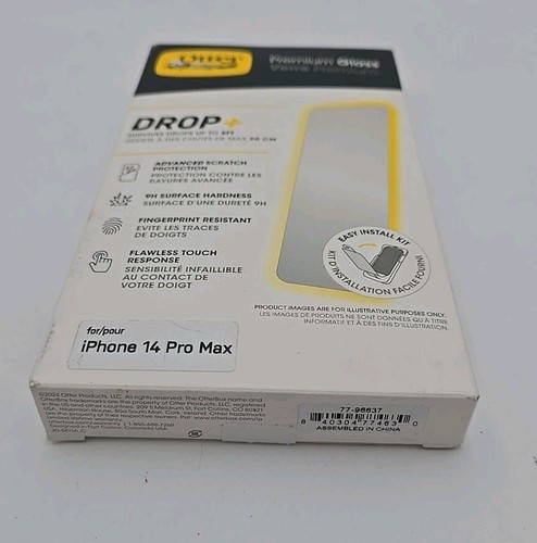 OtterBox iPhone 15 Pro Max Verre Premium Glass Screen Protector New - Picture 2 of 4