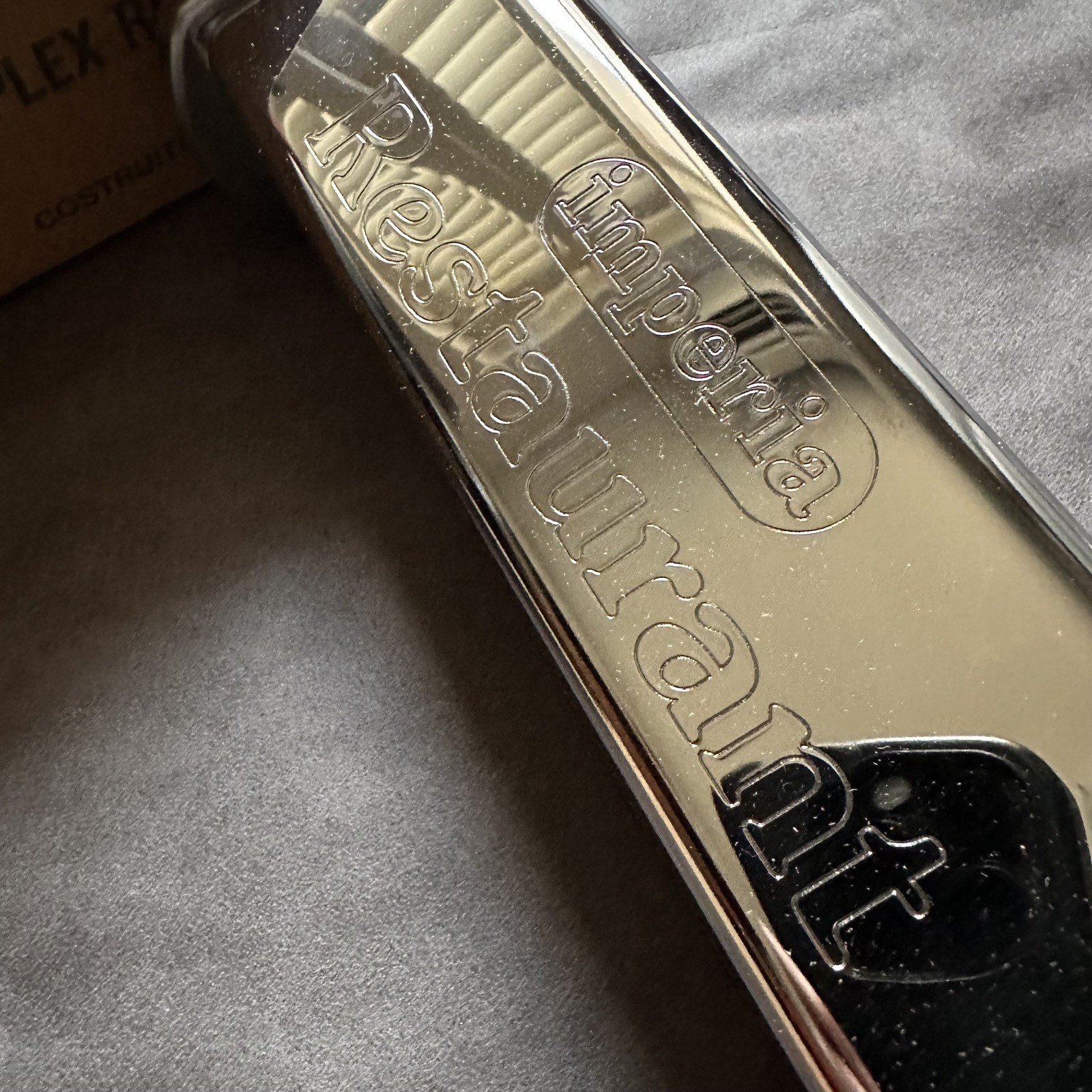 AS NEW IMPERIA RESTAURANT R220 4MM SPAGHETTI MAKER ATTACHMENT MADE IN ITALY