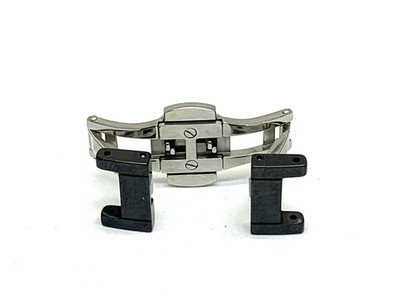 Movado 3601235 Bold Womens Watch Replcement Clasp + End Links 15mm Black Ceramic