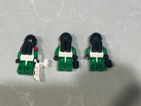 LEGO Space Police 2 (sp037 sp038) Captain Magenta 6813 6984 6957 Minifigures x3