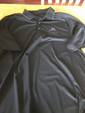 Men's 2XL Short Sleeve Polo Shirt Embroidered Logo Knit