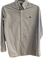 Ralph Lauren Boys Blue Long Sleeve Button Down Size large 16