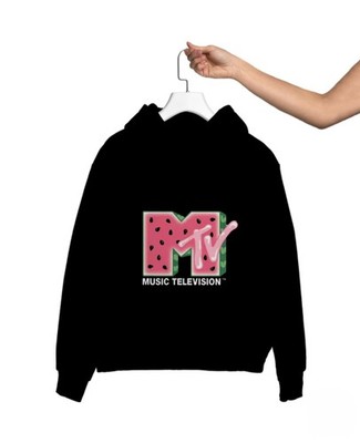 MTV Music Television Watermelon Graphic Mens Sweatshirt Hoodie S M L XL 234XL