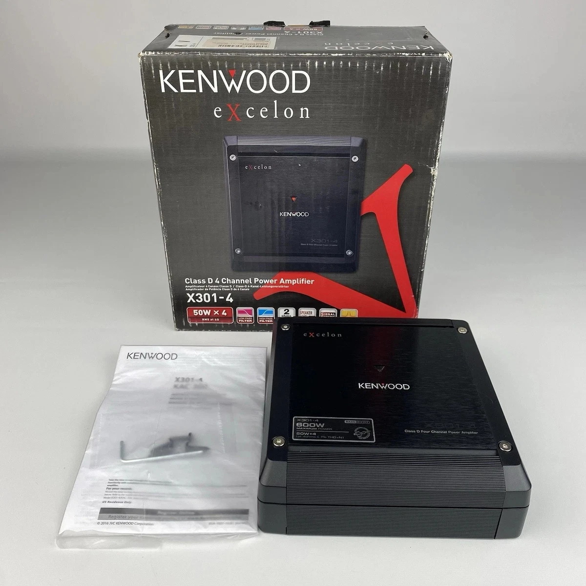 Preços baixos em Amplificadores de áudio para Carro KENWOOD 600 | eBay
