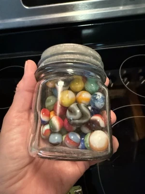 Vintage American Akro, Alley, Master, Vitro, Peltier, CAC Marbles Lot of 40+MINT - Image 1 of 4