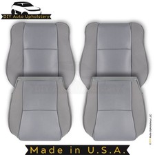 2005-2015 Fits Toyota Tacoma Cloth Front Replacement Seat Covers Gray