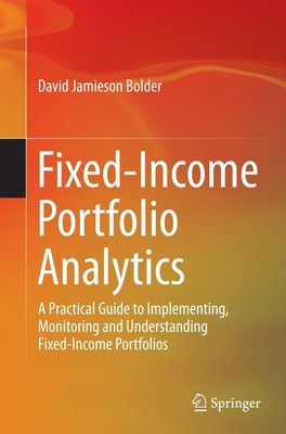 David Jamieson Bolder | Fixed-Income Portfolio Analytics | Taschenbuch (2016)