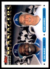 1993 Topps - Major League Managers Tommy Lasorda, Hal McRae #507