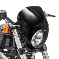 Scheinwerfer Frontmaske FüR Harley Davidson Sportster 1200 Sport 96-03 Schwarz