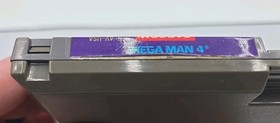 Mega Man 4 NES W. OEM Sleeve Tested & Working
