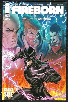 Fireborn #1 CVR K Tyler Kirkham Variant NM