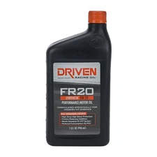 DRIVEN RACING OIL FR20 5w20 Synthetic Oil 1 Qt Bottle- 03006