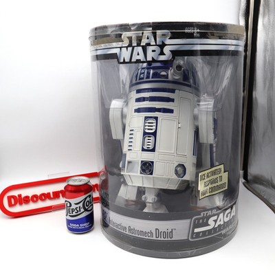 R2-D2 INTERACTIVE ASTROMECH DROID - LARGE STAR WARS SAGA COLLECTION!