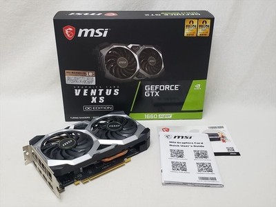 MSI GeForce GTX 1660 SUPER VENTUS XS OC 6GB GDDR6 Grafikkarte