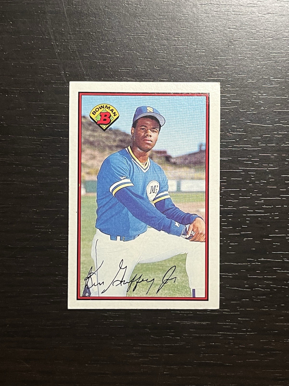 1989 Bowman KEN GRIFFEY JR Rookie RC Card #220 Seattle Mariners HOF