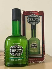Vintage Faberge Brut Splash On Lotion (Never Used)