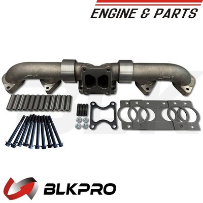 Exhaust Manifold CUMMINS ISX Signature ISX15 With Install Kit Turbo Gasket Bolts