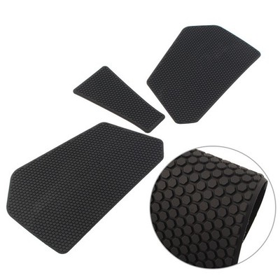 Tank Grip Pads mit Center Tank Protector Für Honda CBR 600 RR 2020-2023 Schwarz
