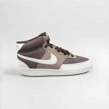 Men  s Nike Court Vision Mid Shoe-Brown/Bone
