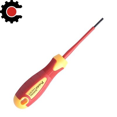 Eclipse Tools Pro'sKit 1000V Insulated Screwdriver - 3/32'' Flat Blade