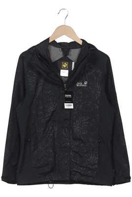 Jack Wolfskin Jacke Damen Anorak Jacket Kurzmantel Gr. S Schwarz #l96ru7o