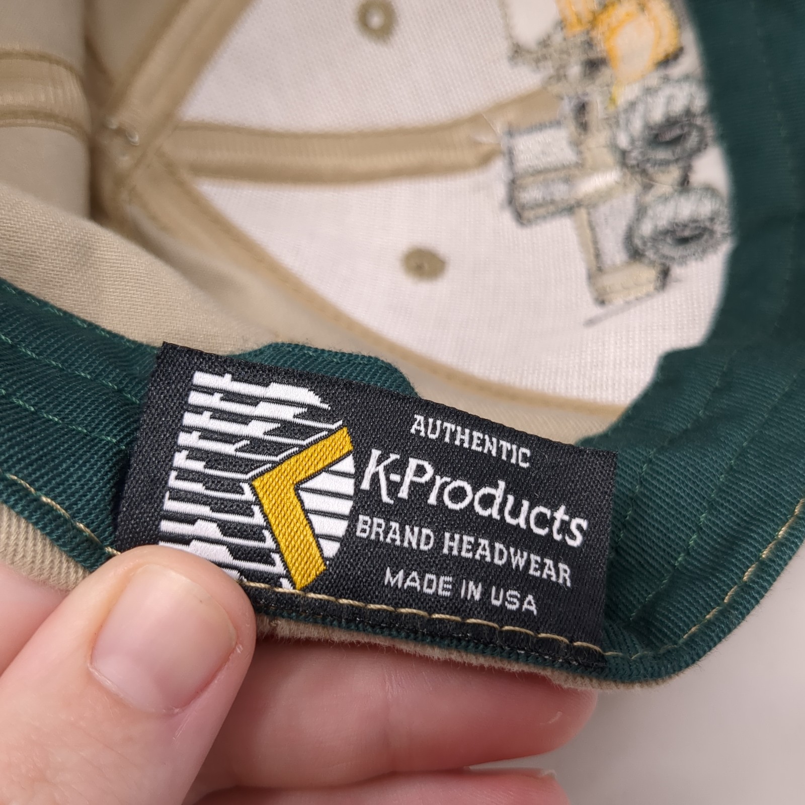 Brush Technology Strapback Baseball Cap Multi One… - image 9