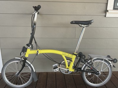 Brompton Mid Bar 3 Speed With Rack