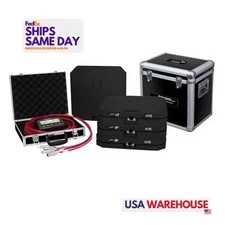 Longacre 52-82593, Kit Black Textured Scale Set Elite Wired 15In Pads 1500Lbs 