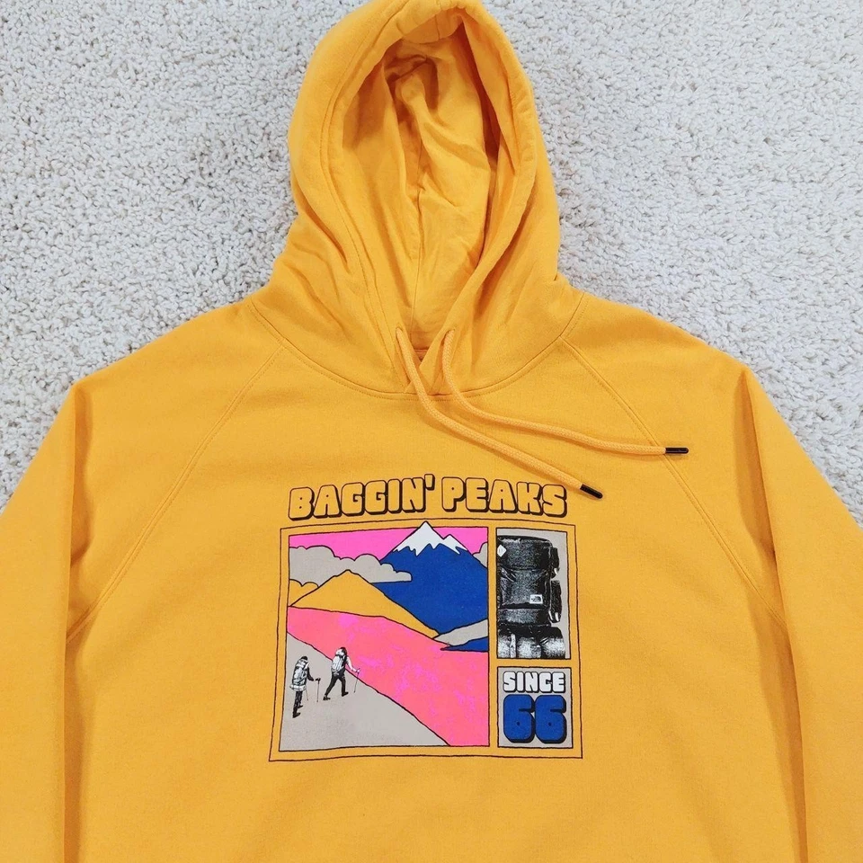 Sudadera con Capucha Pullover The North Face Para Mujer XXXL Baggin Peaks Logo Dorado Foto 3 de 4