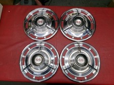 Vintage 1963 Chevy Impala Nova Ss 14 Spinner Hubcaps Wheel Covers Vintage 1963 Chevy Impala Nova Ss 14 Spinner Hubcaps Wheel Covers