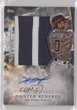 2018 Topps Inception Orange 19/25 Hunter Renfroe #IAJ-HR Jumbo Patch Auto r7d