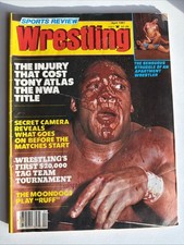 Sports Review Wrestling Magazine April 1981 Tony Atlas Apartment Wrestling Women