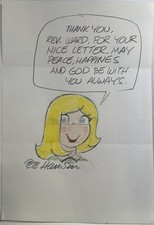 Lolly Daily Comic Strip Enscribed Art ✍ SIGNED Pete Hansen Lolly & Pepper Orig