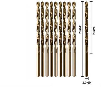 0.5mm - 18mm HSS Blacksmith Drill Bit Metal Reduced Shank Drills Metric Sizes