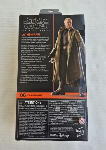 Luthen Rael Star Wars: Andor The Black Series 6" Action Figure - Picture 2 of 6