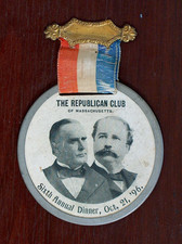 campaign pin pinback button political badge election LOCAL ADVERTISING 2.5