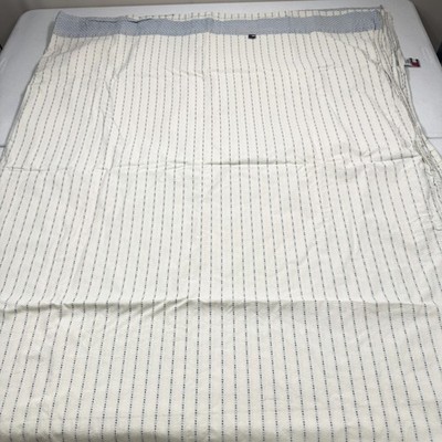 Tommy Hilfiger flat sheet full beige stripes cotton