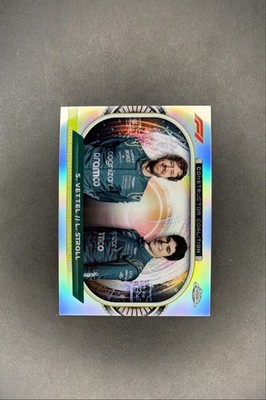 2022 Topps Chrome Formula 1 - Constructor Coalition Sebastian Vettel, Lance...