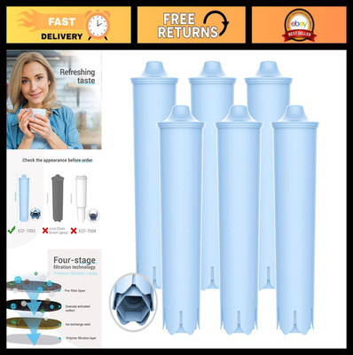Replacement Coffee Filter for Jura & Capresso Clearyl/Claris - Pack of 6