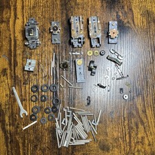 Aurora Thunderjet AFX Slot Car Parts Lot - Chassis Tires Magnets Axels Bumpers